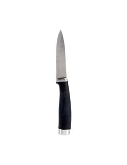 Schälmesser Kinvara KT11-5603-06 Schwarz Silberfarben Edelstahl Kunststoff (12 Stück)