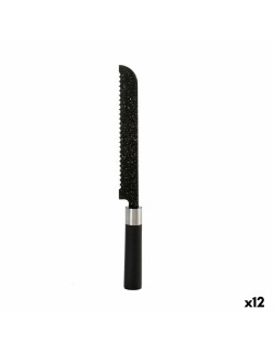 Wellenschliffmesser Kinvara KT11-5604M07 Edelstahl Polypropylen 3,5 x 2 x 33 cm Marmor (12 Stück)