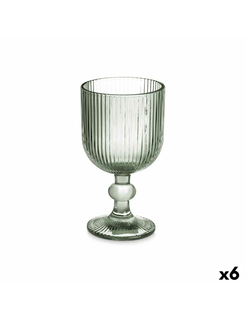 verre de vin Vert verre 260 ml (6 Unités)