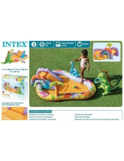 Piscina Gonfiabile per Bambini Intex Dino Park 201 x 157 x 69 cm