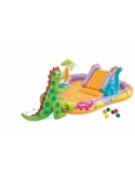 Aufblasbares Planschbecken für Kinder Intex Dino Park 201 x 157 x 69 cm