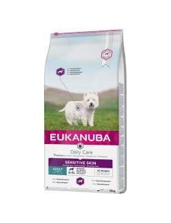 Futter Eukanuba Daily Care Sensitive Skin Erwachsener Fisch 12 kg