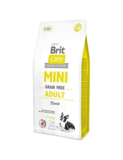 Pienso Brit Care Mini Grain Free Adulto Cordero 7 kg