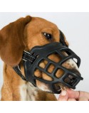 Açaime Trixie Preto Monocromática M/L 22 cm