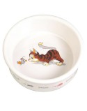 Comedero para Gato Trixie                                 Blanco Porcelana 11 cm