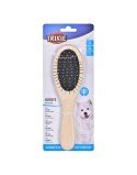 Brush Trixie Cat Double Brown Black Wood