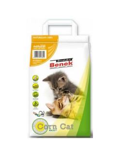 Arena para Gatos Super Benek Certech Maíz 14 L