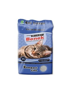 Arena para Gatos Super Benek Marino 25 L