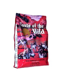 Futter Taste Of The Wild Southwest Canyon Fisch Rindfleisch Lamm Wildschwein 5,6 kg