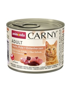 Comida para gato Animonda Carny Pollo Pavo Pato 200 g