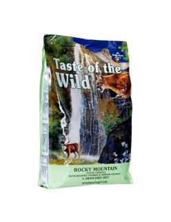 Katzenfutter Taste Of The Wild Rocky Mountain Huhn Lachsfarben Rentier 6,6 kg