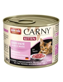 Katzenfutter Animonda Carny Kitten Baby Huhn Rindfleisch 200 g