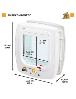 Gattaiola Ferplast Swing 7 Marrone Bronce Plastica