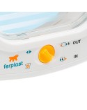 Gatera Ferplast Swing 9 Blanco 26,1 x 31,2 x 14,2 cm 26,2 x 10,2 x 31,2 cm Plástico