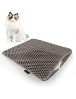Alfombra para Arenero de Gatos Diamentiq                                 Gris EVA (1 Pieza)