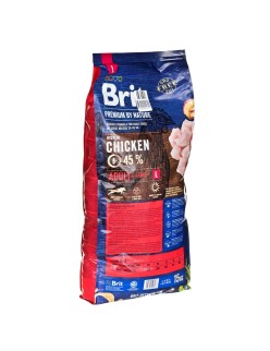 Futter Brit Nature Adult Large Erwachsener Huhn 15 kg