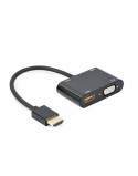 Adapter HDMI auf VGA GEMBIRD A-HDMIM-HDMIFVGAF-01 (1 Stück)