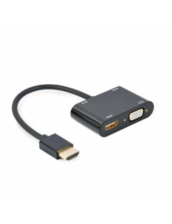 Adapter HDMI auf VGA GEMBIRD A-HDMIM-HDMIFVGAF-01 (1 Stück)