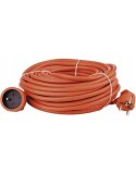 Cabo alongador Vertex PZO20M Laranja Laranja/Preto 20 m