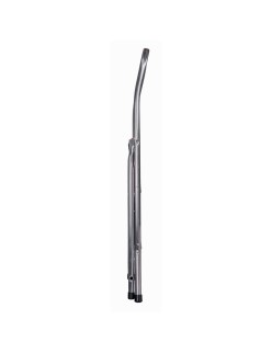 2-step folding ladder Krause 130860 Grey Silver Black/Blue Aluminium