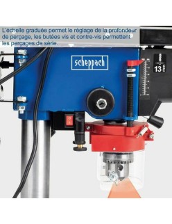 Aparafusadora Scheppach DP16VLS 500 W 230-240 V