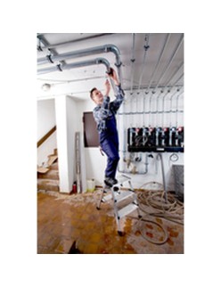 Folding ladder Krause 126030 Silver Aluminium