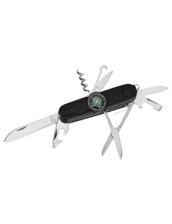 Coltello multiuso Azymut HK20017-8BL Nero Argentato