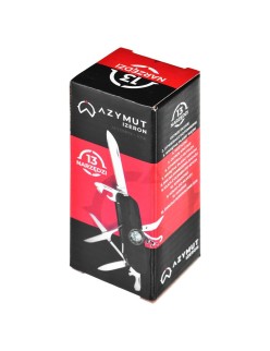 Couteau suisse Azymut HK20017-8BL Noir Argenté