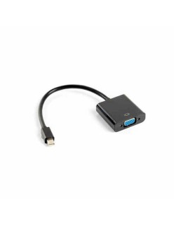 Adaptador Mini DisplayPort para VGA Lanberg AD-0006-BK Preto 20 cm