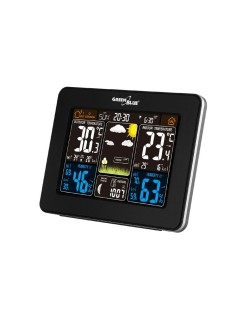 Estação Meteorológica Multifunções Greenblue GB523 Preto