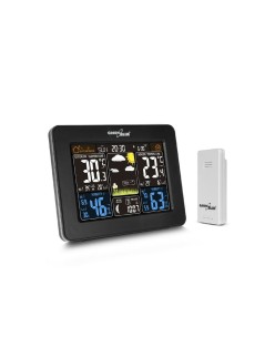 Multi-function Weather Station Greenblue GB523 Black