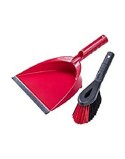 Conjunto de Limpeza Vassoura e Pá Vileda 141743 Preto Vermelho Plástico (1 Peça) (1 Unidade)