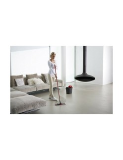 Esfregona com Balde de Ação Dupla Vileda Ultramax Mop Set Preto Vermelho Microfibras