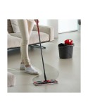 Esfregona com Balde de Ação Dupla Vileda Ultramax Mop Set Preto Vermelho Microfibras