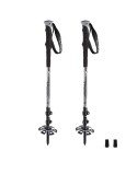 Bastone da Trekking Viking VARIO TOUR Nero Grigio (2 Unità)