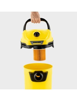 Aspirador Kärcher 1.628-124.0 Amarillo Negro 1000 W