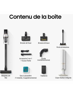 Aspirador Escoba Samsung VS20B95823W/WA 210 W 580 W