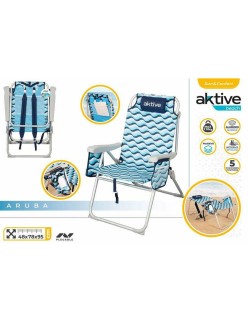 Chaise de Plage Colorbaby 64 x 63 x 43 cm