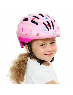 Kinderfahrradhelm Moltó Rosa