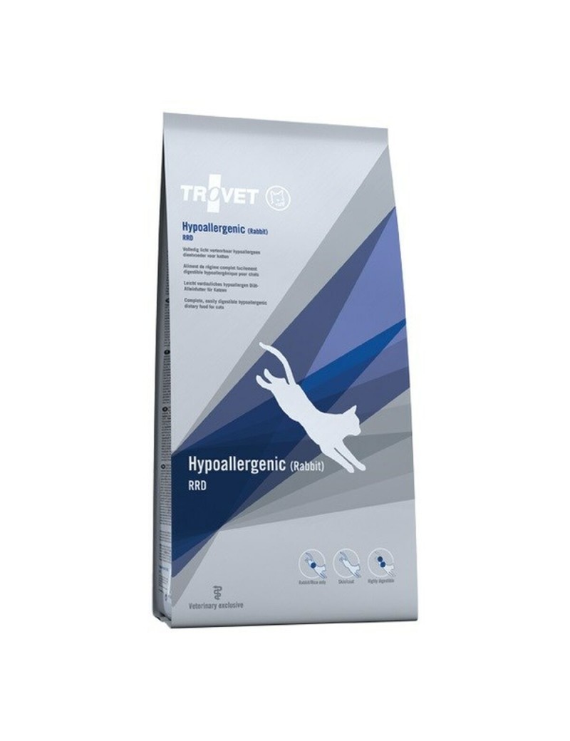 Aliments pour chat Trovet Hypoallergenic RRD Adulte Lapin 3 Kg