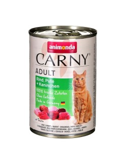 Comida para gato Animonda Adult Pavo Ternera Conejo 400 g