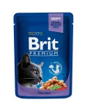 Aliments pour chat Brit Pouches Family Plate Poulet Dinde Veau Morue 12 x 100 g