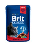 Aliments pour chat Brit Pouches Family Plate Poulet Dinde Veau Morue 12 x 100 g