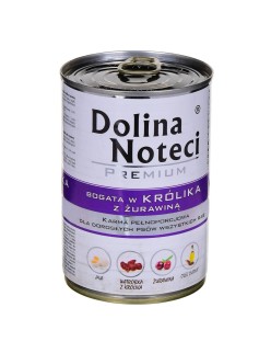 Comida húmeda Dolina Noteci Premium Arándano Conejo 400 g