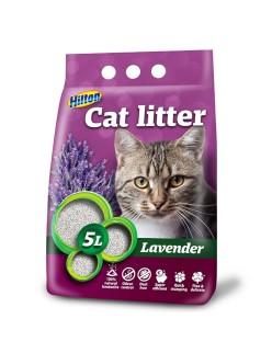 Arena para Gatos Hilton Lavanda 5 L