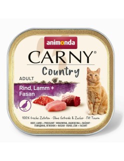 Katzenfutter Animonda Carny Country Beef Cordero + Faisan 100 g