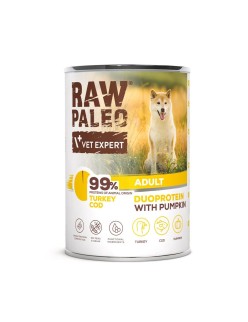 Nassfutter VETEXPERT RAW PALEO Truthahn 400 g