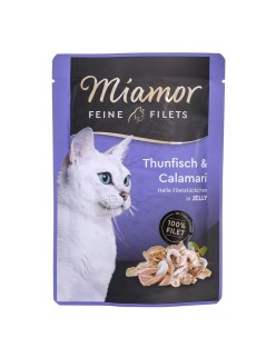 Comida húmeda Miamor Atún Calamares 100 g