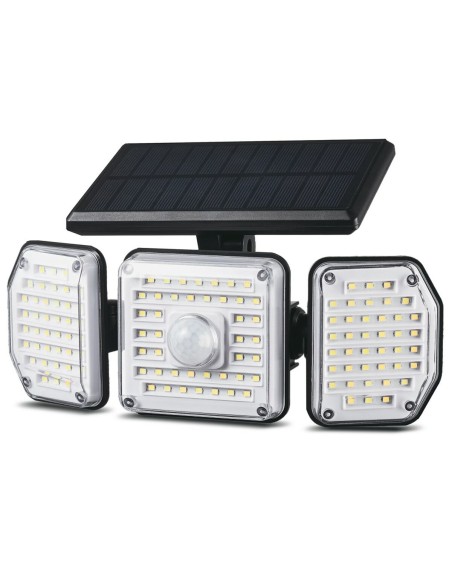 Lampe solaire MacLean MCE615 Noir