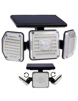 Lampe solaire MacLean MCE615 Noir